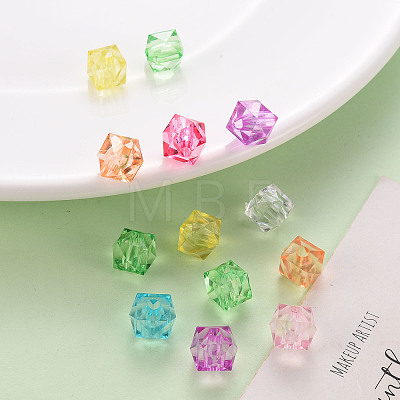 Transparent Acrylic Beads TACR-Q259-10mm-V-01-1