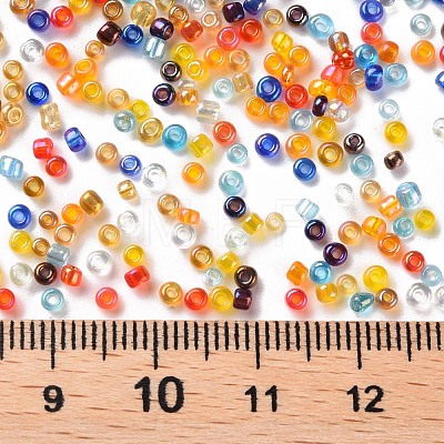 12/0 Round Glass Seed Beads SEED-US0003-2mm-TR-1