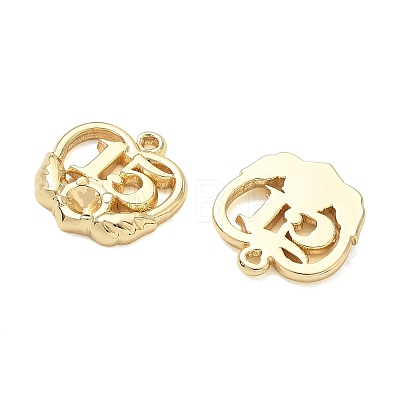304 Stainless Steel Pendant Rhinestone Settings SA-CBA3037-23G-1