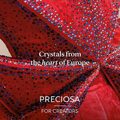 Preciosa® MAXIMA Crystal No Hotfix Flatback Stones Y-PRC-NSS12-50730-1