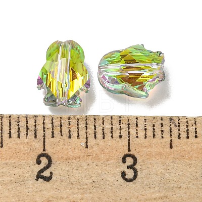 Electroplate Glass Beads EGLA-A041-01-HR01-1