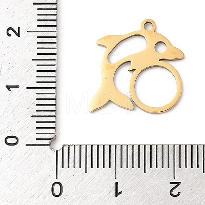 201 Stainless Steel Pendants STAS-Q341-18G-1