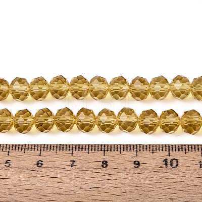 Glass Beads Strands EGLA-A034-T8mm-D03-1