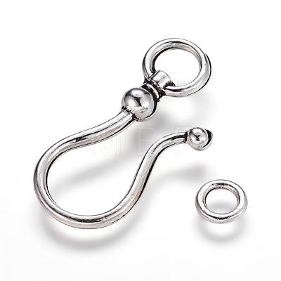 Tibetan Style S Hook Clasps LF5091Y-NF-1