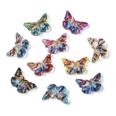 Translucent Resin Cabochons RESI-E039-28-1