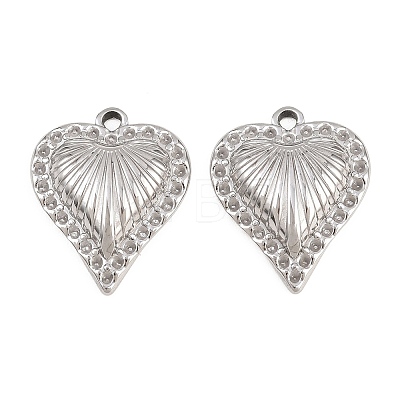 304 Stainless Steel Pendants Rhinestone Settings STAS-L317-48P-1