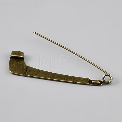 Zinc Alloy Big Safety Pins FIND-WH0365-259F-AB-1