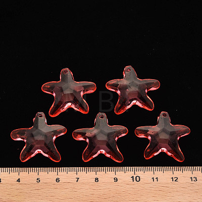 Transparent Acrylic Beads TACR-S154-58B-910-1