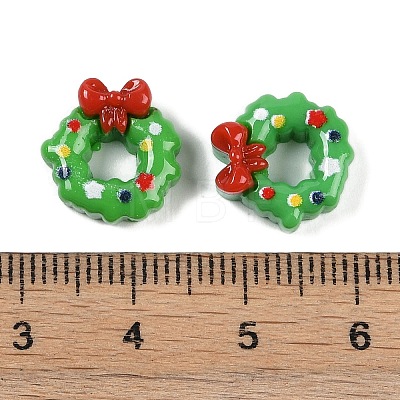 Christmas Opaque Resin Decoden Cabochons X-CRES-M036-03O-1
