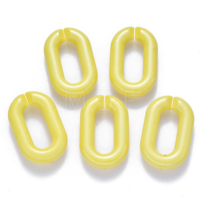 Opaque Acrylic Linking Rings OACR-S036-006A-H09-1