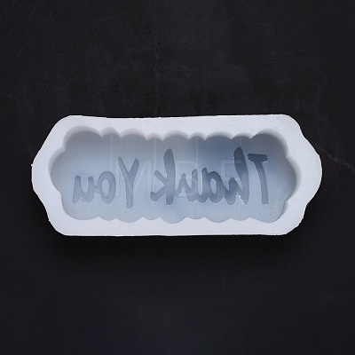 Wavy Letter Silicone Candle Mold DIY-Z015-04-1