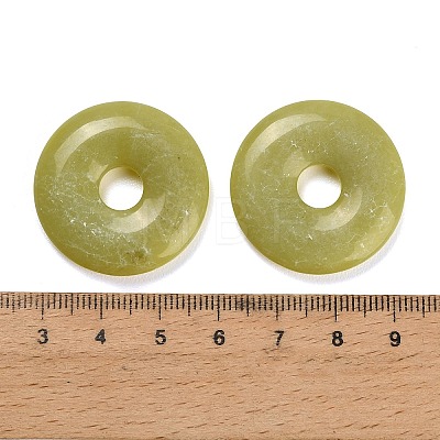 Natural Lemon Jade Pendants G-F831-A10-1