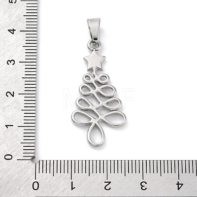 Non-Tarnish 304 Stainless Steel Pendants LS-STAS-P209-45P-1