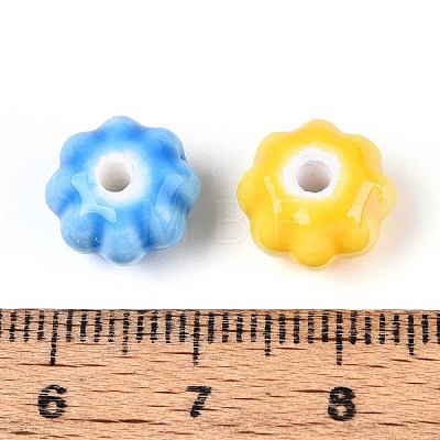 Handmade Porcelain Ceramic Beads PORC-T133-26M-1
