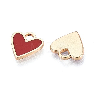 Alloy Enamel Pendants ENAM-T022-89A-G-1
