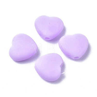 Heart PVC Plastic Cord Lock for Mouth Cover KY-D013-04G-1