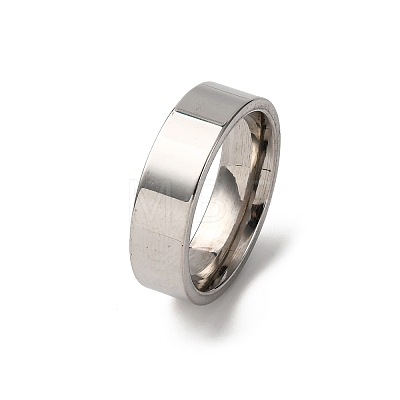 201 Stainless Steel Wide Band Finger Rings RJEW-K252-02C-P-1