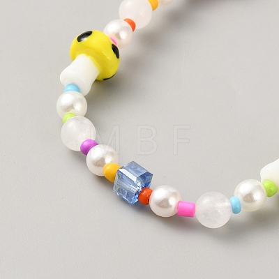 Acrylic Imitation Pearl Mobile Straps X1-AJEW-SZC0005-45-1