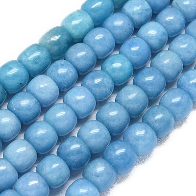 Natural Malaysia Jade Beads Strands G-B165-F10-10x10mm-1