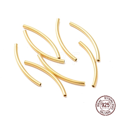 925 Sterling Silver Tube Beads STER-D035-12G-03-1