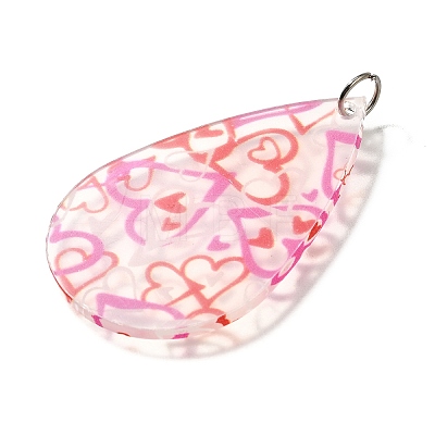 Printed Acrylic Pendants FIND-B045-22C-1