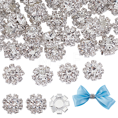 40Pcs Alloy Rhinestones Cabochons FIND-NB0005-93P-1