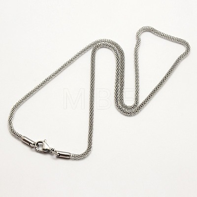 Trendy Men's 304 Stainless Steel Lantern Chain Necklaces NJEW-M071-02-1