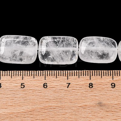 Natural Quartz Crystal Beads Strands G-T047-B32-01-1