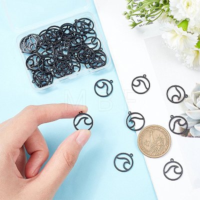 304 Stainless Steel Pendants STAS-UN0044-39-1