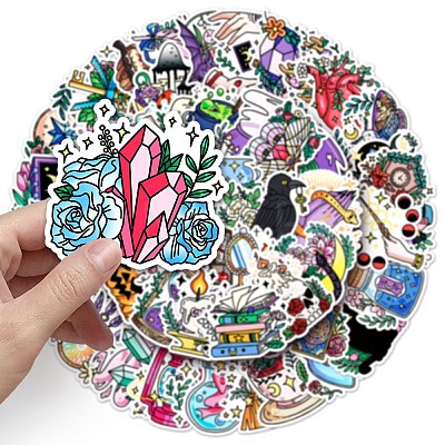 50Pcs PET Stickers PW-WGFF8CD-01-1