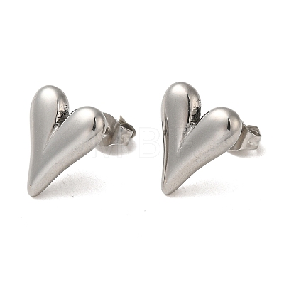 Non-Tarnish 304 Stainless Steel Stud Earring EJEW-C099-04P-1