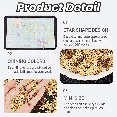 100G PET Paillette/Sequins Pendants KY-CY0001-24A-1