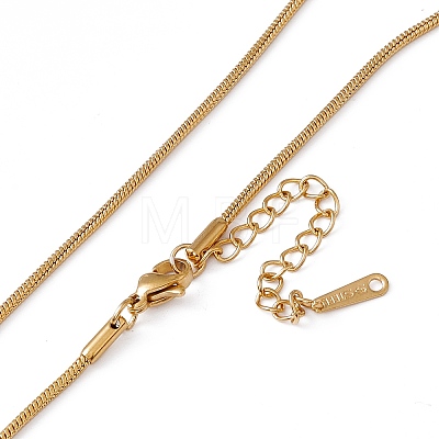 201 Stainless Steel Snake Chain Necklaces X-NJEW-P268-A29-2X5-1