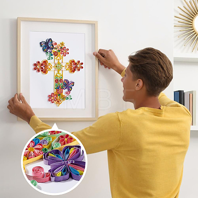 Paper Quiling Supplies Set DIY-PH0022-03D-1
