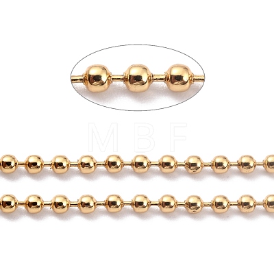Handmade Brass Ball Chains KK-J276-16B-P23-1