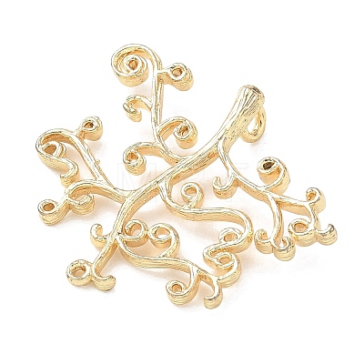 Brass Pendants KK-G601-05G-01-1