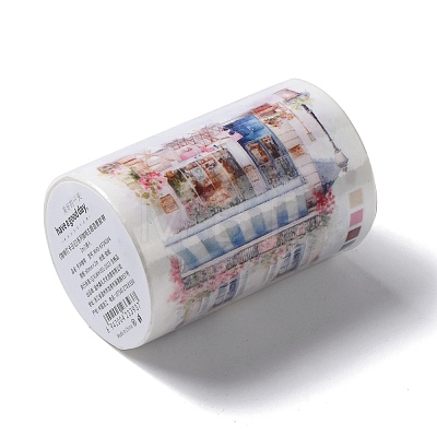 Coffee Theme Decorative Paper Tapes Rolls DIY-C081-02D-1