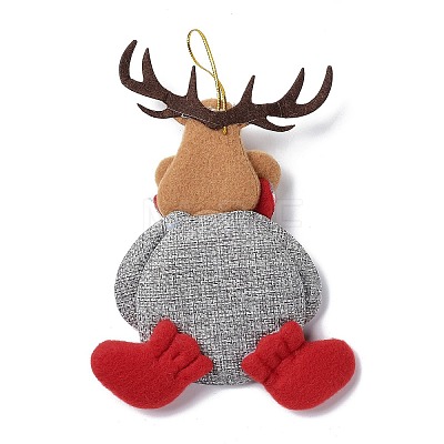 Christmas Polyester with Resin Pendant Decorations LS-FIND-D030-01B-1