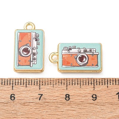 Printed Alloy Pendants AL-CBA7256-17A-G-1