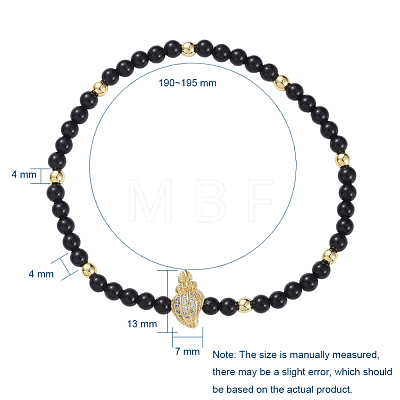 Stretch Bracelets BJEW-JB04904-04-1