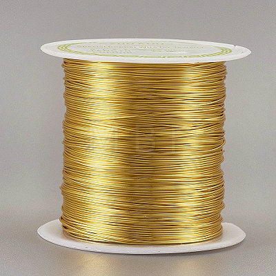 Round Copper Wire Copper Beading Wire for Jewelry Making YS-TAC0004-0.6mm-11-1