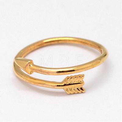 Brass Finger Rings RJEW-K013-01-1