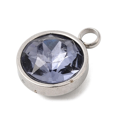 Birthstone Theme June 304 Stainless Steel Pendants STAS-G082-17P-06-1