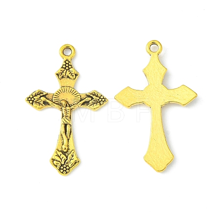 Tibetan Style Pendants GLF11118Y-1