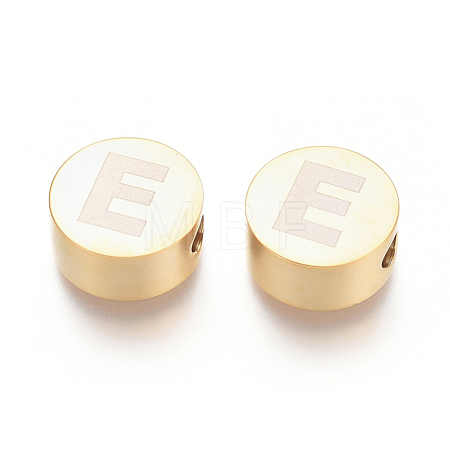 304 Stainless Steel Beads STAS-I126-02G-E-1