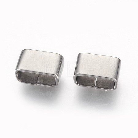 Non-Tarnish 201 Stainless Steel Slide Charms LS-X-STAS-G187-30P-1