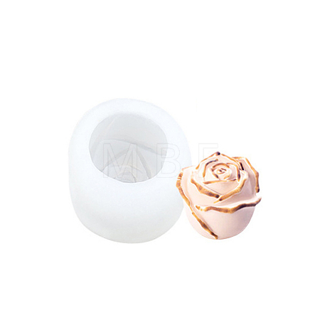 Rose Flower Shape DIY Candle Silicone Molds WG45115-02-1