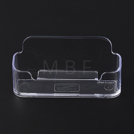 Transparent Acrylic Name Card Holder OFST-WH0002-39-1