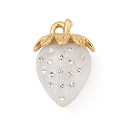 304 Stainless Steel Pendants STAS-C121-10G-02-1