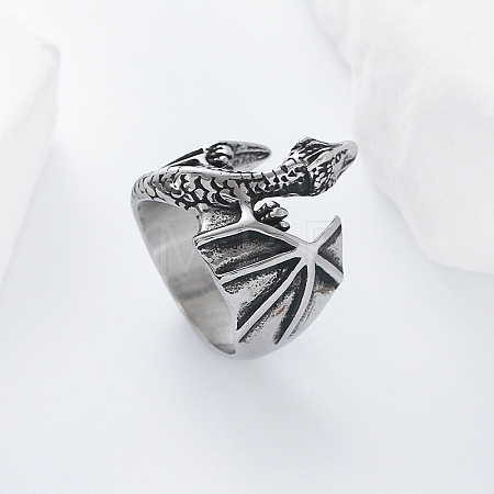 304 Stainless Steel Finger Rings for Men UP9646-1-1